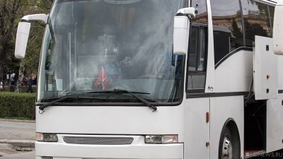 Автобусное сообщение между Крымом и югом Украины возобновлено