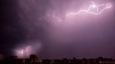 Сильный дождь и гроза: в московском регионе объявлено штормовое предупреждение