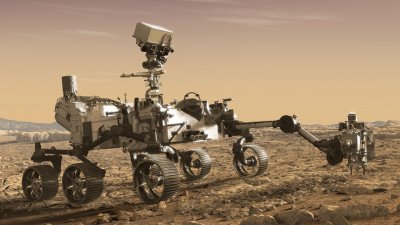 Марсоход приступил к поиску следов жизни на Красной планете