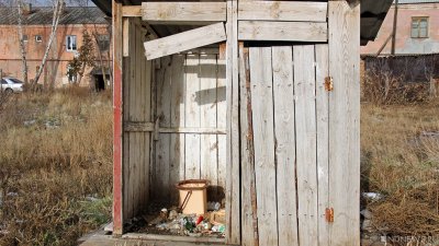 На Урале украли общественный туалет