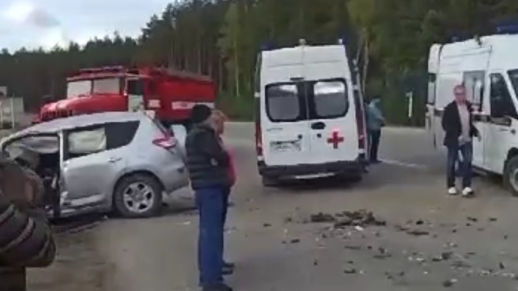 Под Артемовским в аварии пострадали пять человек