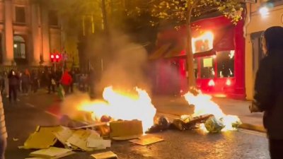 Полиция задержала 34 человека после массовых беспорядков в Дубине