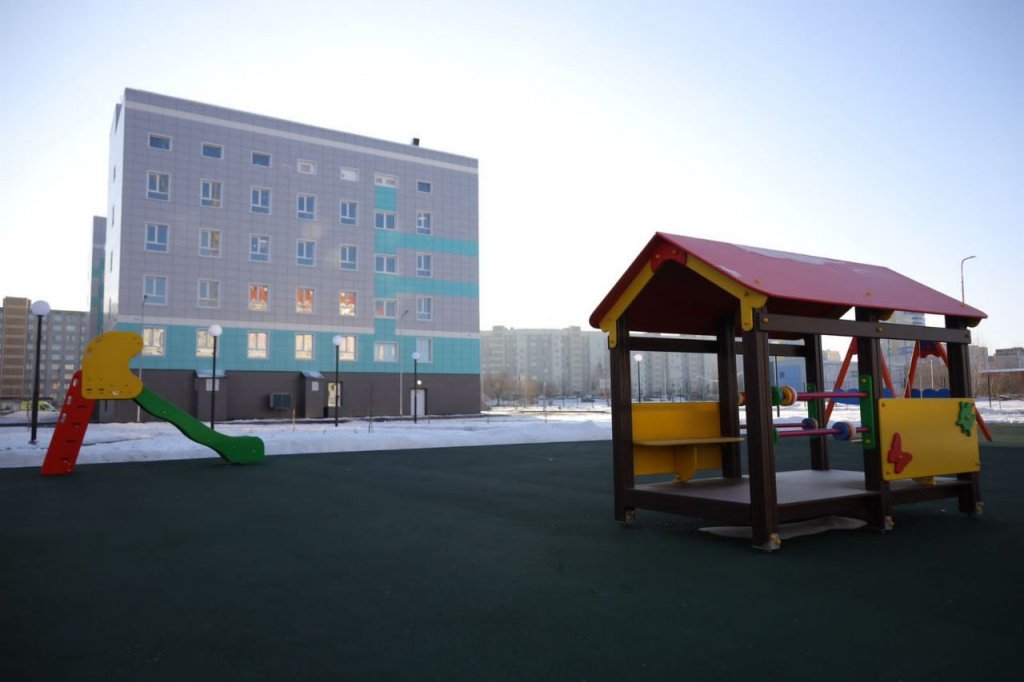В Кургане закончили строить подорожавшую почти на 100 млн рублей детскую поликлинику