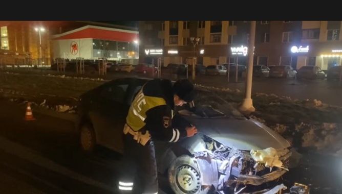 Новый День: На проспекте Сахарова женщина-водитель вылетела из машины и погибла (ФОТО)