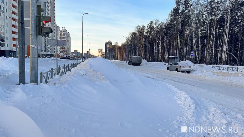 Новый День: Прокуратура указала мэру Екатеринбурга Алексею Орлову на нечищеный от снега город (ФОТО)