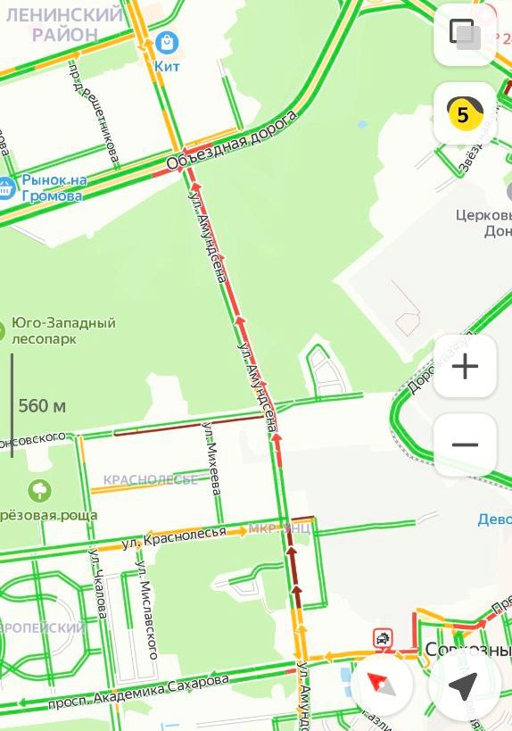 Новый День: Один километр едем 45 минут, – жители Академического жалуются на огромные пробки сегодня утром