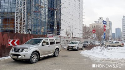 Компании «Брусника» грозит штраф за бетонный забор на улице Гоголя
